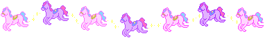 An anthro horse with glasses, brown fur and hair, and blue eyes.